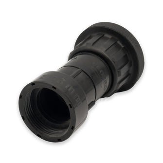1-1/2" Adjustable Nozzle 95 GPM Plastic Black