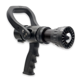 1-1/2" Pistol Grip Nozzle 100 GPM Aluminum Black